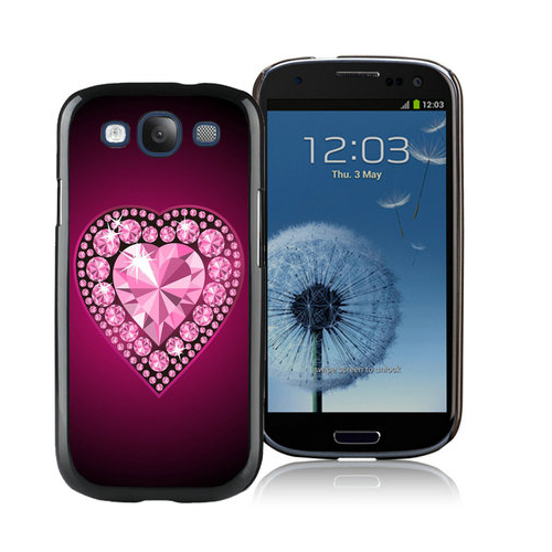 Valentine Diamond Heart Samsung Galaxy S3 9300 Cases CVK | Women